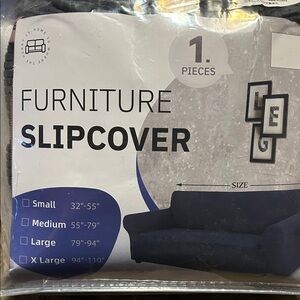 Home Accents Furniture Slipcover - Blue